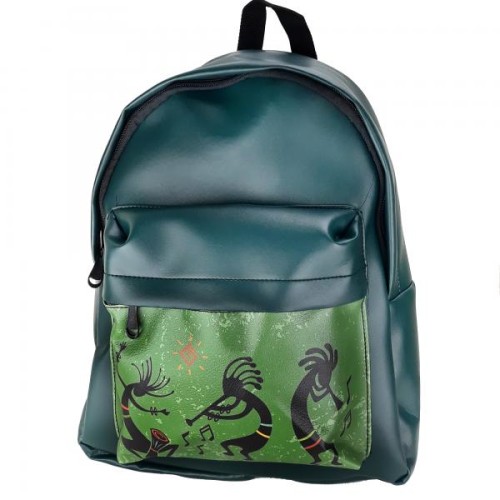 Perabags Kokopelli Baskılı Büyük Sırt Çantası Perabags Kokopelli Baskılı Büyük Sırt Çantası