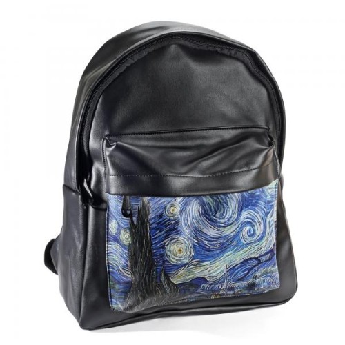 Van Gogh Starry Night Baskılı Büyük Baskılı Sırt Çantası Van Gogh Starry Night Baskılı Büyük Baskılı Sırt Çantası