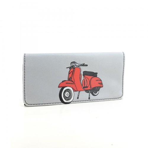 Perabags Retro Vespa Baskılı Tütün Kesesi | Mıknatıslı ve Fermuarlı Perabags Retro Vespa Baskılı Tütün Kesesi | Mıknatıslı ve Fermuarlı