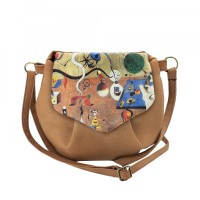 Joan Miro Tablo Baskılı Heybe Joan Miro Tablo Baskılı Heybe