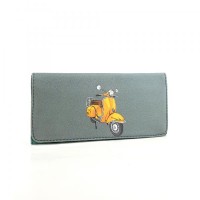 Perabags Turuncu Vespa Baskılı Tütün Kesesi | Mıknatıslı ve Fermuarlı Perabags Turuncu Vespa Baskılı Tütün Kesesi | Mıknatıslı ve Fermuarlı