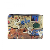 Joan Miro Baskılı Portföy ve Çanta Düzenleyici Joan Miro Baskılı Portföy ve Çanta Düzenleyici