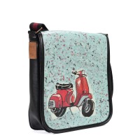 Vespa Baskılı Mıknatıslı Çapraz Çanta Vespa Baskılı Mıknatıslı Çapraz Çanta