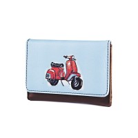 Kırmızı Scooter Bozuk Paralıklı Cüzdan - Perabags Kırmızı Scooter Bozuk Paralıklı Cüzdan - Perabags
