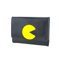 Sarı Retro Oyun Figürü Bozuk Paralıklı Cüzdan - Perabags