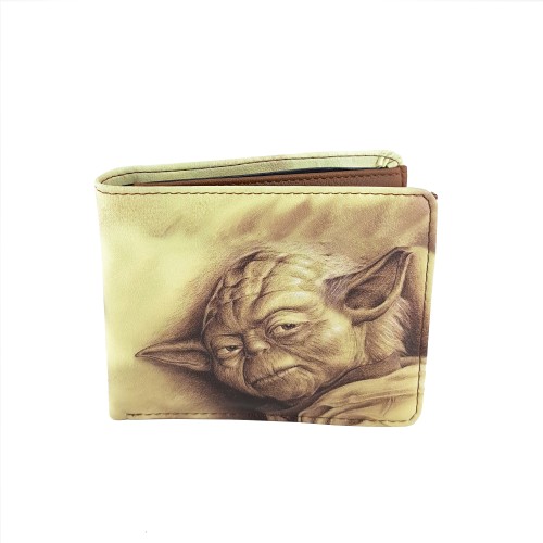 Perabags Yoda Baskılı Taba Erkek Cüzdanı Perabags Yoda Baskılı Taba Erkek Cüzdanı