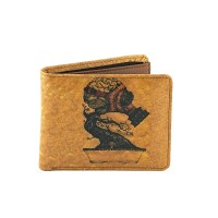 Perabags Anatomik Portre Baskılı Taba Erkek Cüzdanı Perabags Anatomik Portre Baskılı Taba Erkek Cüzdanı
