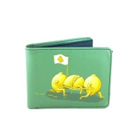 Perabags Limon Baskılı Yeşil Erkek Cüzdanı Perabags Limon Baskılı Yeşil Erkek Cüzdanı