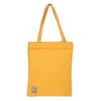 Perabags Hardal Fermuarlı Kanvas Omuz Çantası Perabags Hardal Fermuarlı Kanvas Omuz Çantası