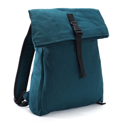 Perabags Yeşil Katlanır Kanvas Sırt Çantası