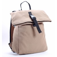 Perabags Bej Katlanır Kanvas Sırt Çantası Perabags Bej Katlanır Kanvas Sırt Çantası