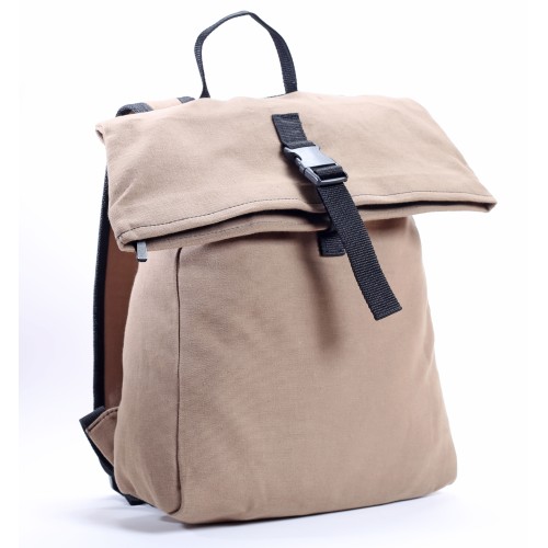 Perabags Bej Katlanır Kanvas Sırt Çantası Perabags Bej Katlanır Kanvas Sırt Çantası