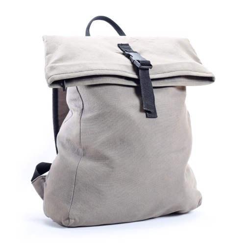 Perabags Gri Katlanır Kanvas Sırt Çantası