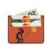Perabags Kırmızı Kokopelli Desenli Kartlık