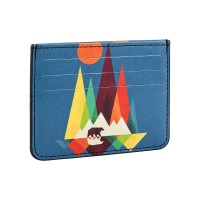 Perabags Geometrik Ayı ve Dağ Desenli Kartlık Perabags Geometrik Ayı ve Dağ Desenli Kartlık