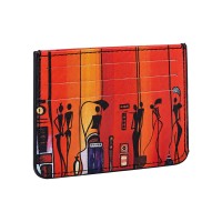 Perabags Afrika Figürleri Desenli Kartlık Perabags Afrika Figürleri Desenli Kartlık