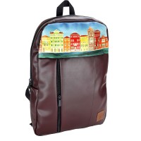 Perabags Tasarım Venedik Baskılı Laptop Sırt Çantası Perabags Tasarım Venedik Baskılı Laptop Sırt Çantası