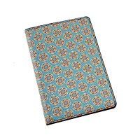 Perabags Mavi Mandala Desenli Pasaport Cüzdanı Perabags Mavi Mandala Desenli Pasaport Cüzdanı