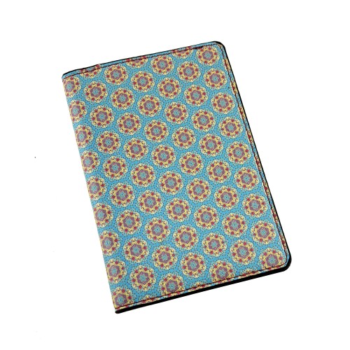 Perabags Mavi Mandala Desenli Pasaport Cüzdanı Perabags Mavi Mandala Desenli Pasaport Cüzdanı